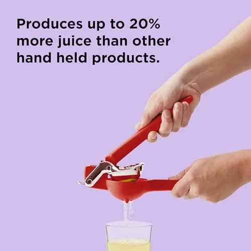 Chef'n FreshForce Lemon Squeezer Citrus Juicer 10.25 Inch | Dual-Gear Power for Maximum Juice thumbnail 3