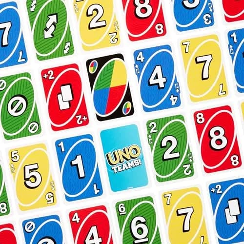 Mattel Games UNO Teams Card Game, Ages 7+, 2-10 Players | Team-Based Gameplay with Special Rules thumbnail 6