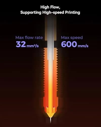 Creality Official K1 Max/K1C/K1 SE/K1 Ceramic Heating Block Kit | Supports 300°C High Temp, High-Speed Printing thumbnail 6
