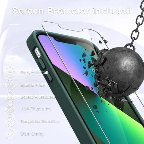 YENAPOON Cellular Phone Case for iPhone 14/13 6.1 inch | Magnetic & Shockproof with Screen Protector thumbnail 7