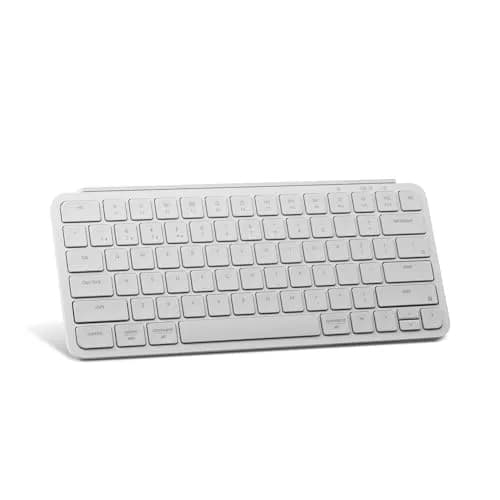 Keychron B1 Pro Ultra-Slim Wireless Keyboard White | 2.4 GHz, Bluetooth, Wired Connection for Mac Windows Linux thumbnail 1