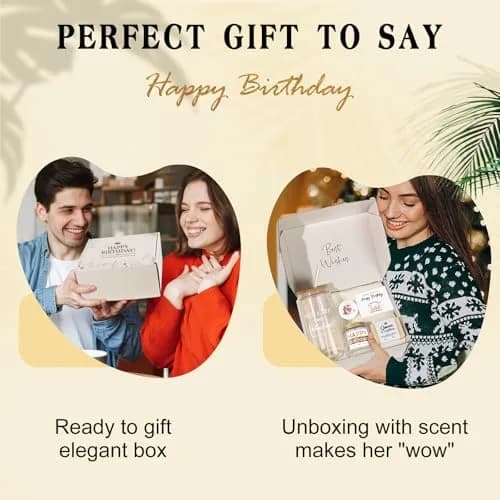 iAOVUEBY Not a Day over Fabulous Glass Gift Box 16oz | Unique Birthday Gift for Women thumbnail 2