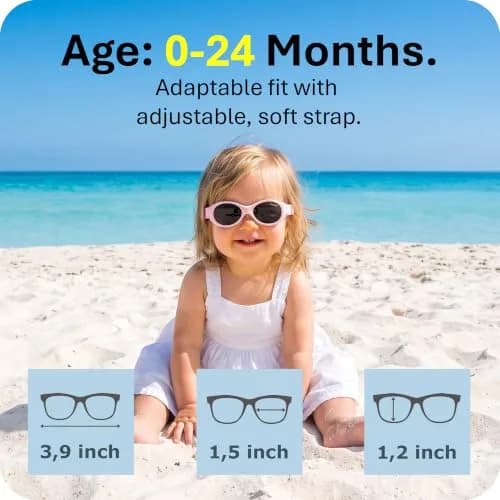 Mausito Baby Sunglasses (0-24 months) | Flexible UV400 Polycarbonate Lenses thumbnail 5