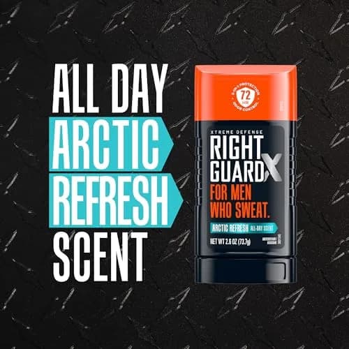 Right Guard Xtreme Defense Invisible Solid Antiperspirant Deodorant 10.4 oz (4 Pack) | 72-Hour Odor Control thumbnail 4