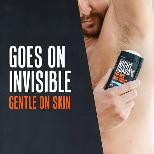 Right Guard Xtreme Defense Invisible Solid Antiperspirant Deodorant 10.4 oz (4 Pack) | 72-Hour Odor Control thumbnail 3