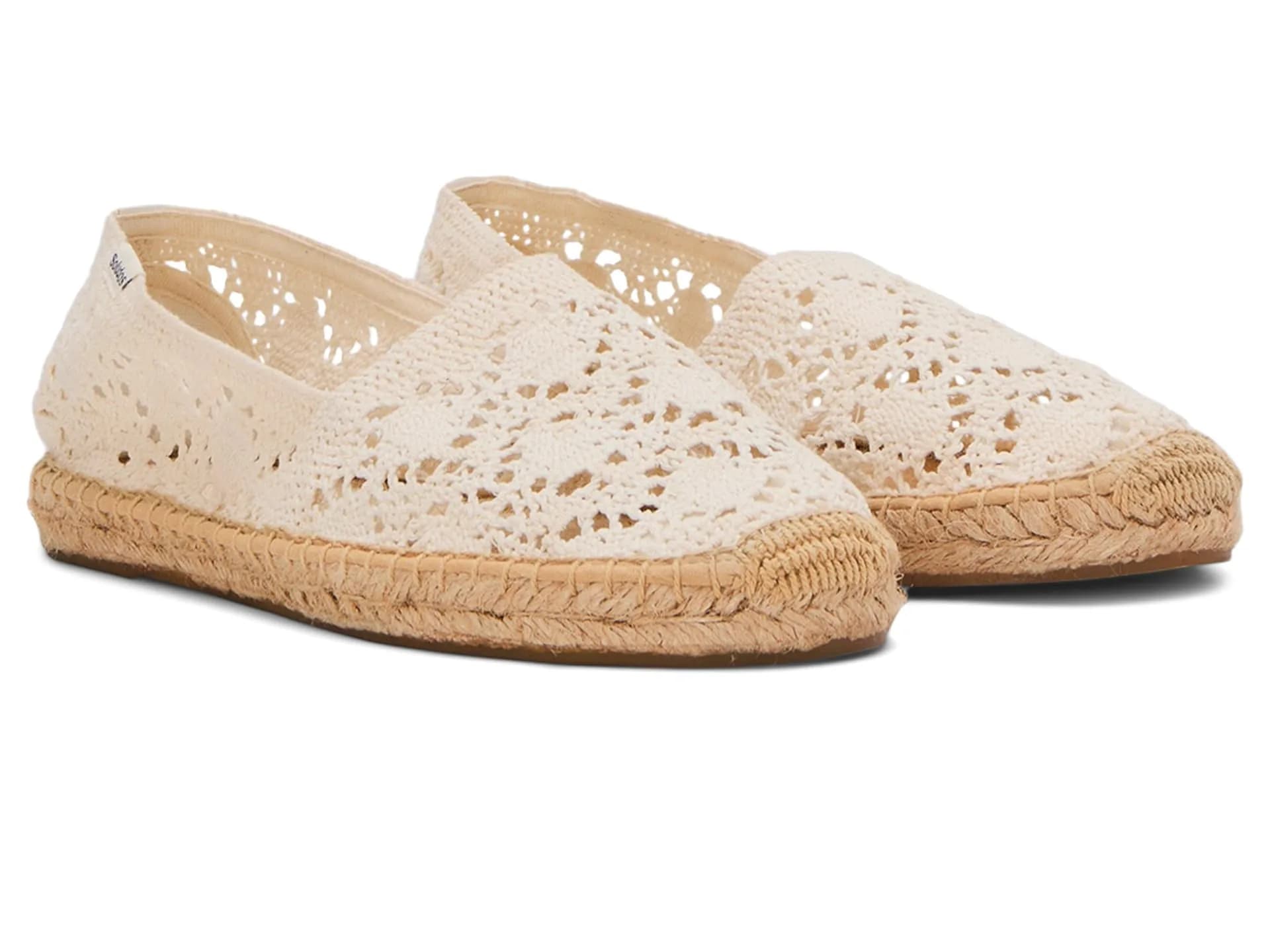 Soludos Women's Original Espadrille La Concha Ivory 8 Medium | Classic Summer Comfort