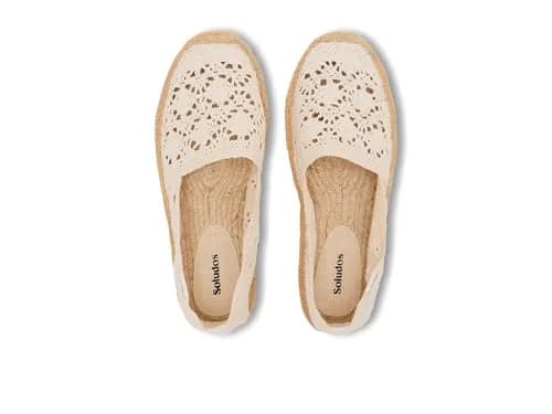 Soludos Women's Original Espadrille La Concha Ivory 8 Medium | Classic Summer Comfort thumbnail 2