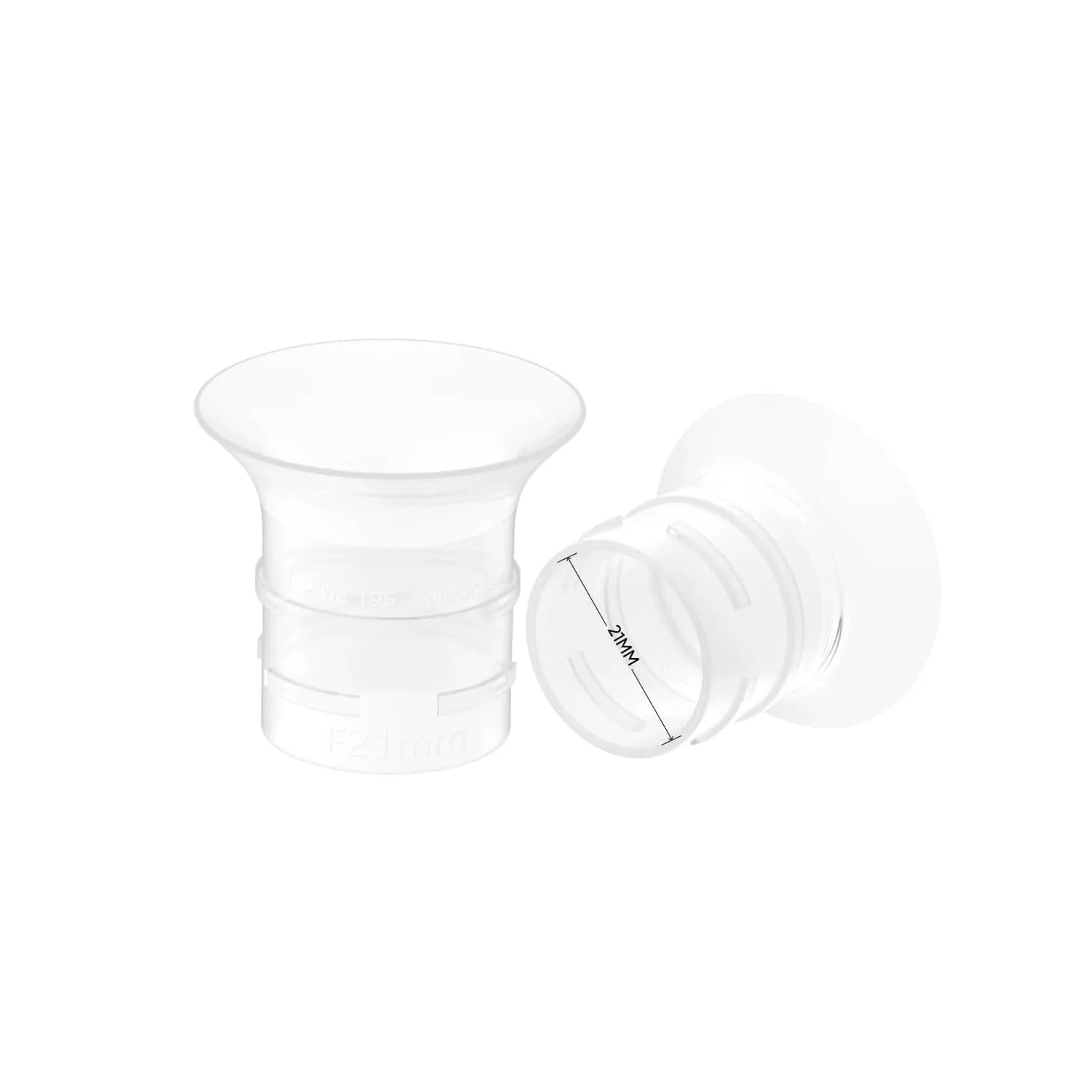 eufy Security 21mm Sizing Inserts (2-Pack) for Wearable Breast Pump | BPA-Free Silicone