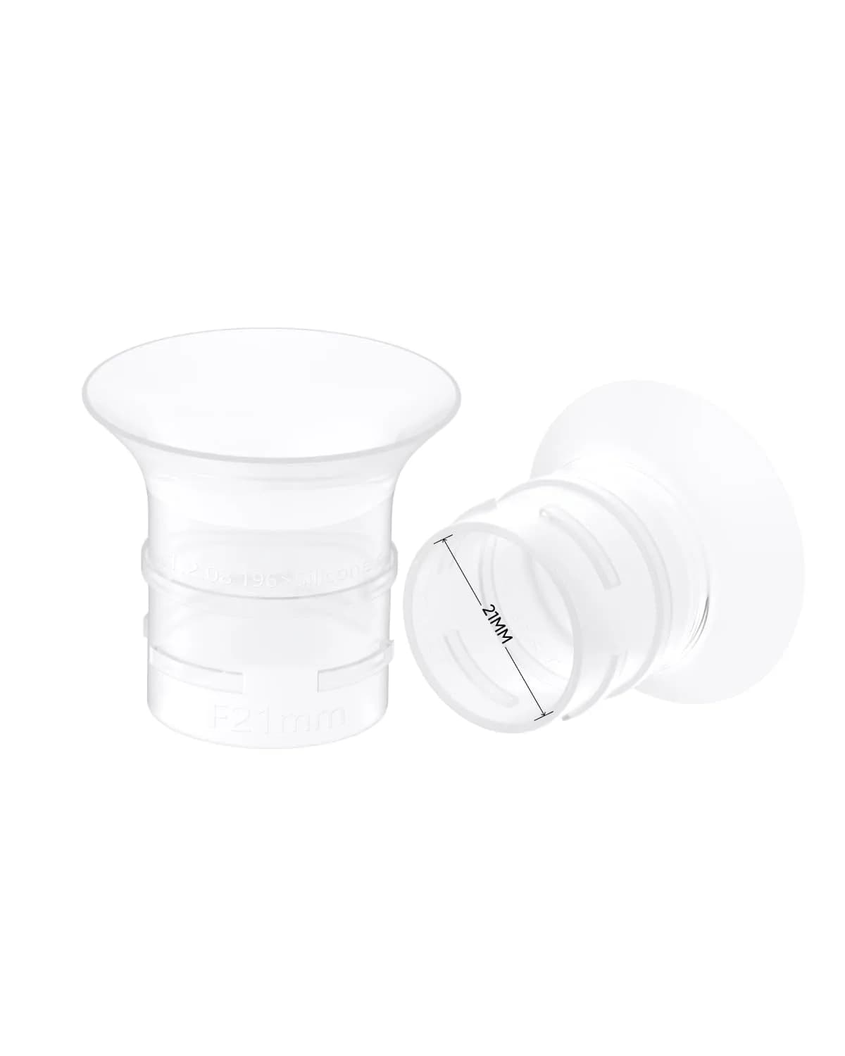 eufy Security 21mm Sizing Inserts (2-Pack) for Wearable Breast Pump | BPA-Free Silicone