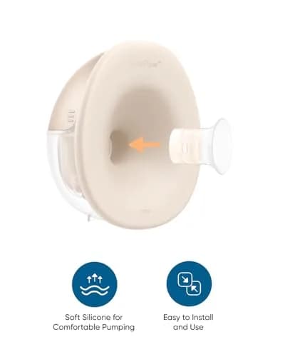 eufy Security 21mm Sizing Inserts (2-Pack) for Wearable Breast Pump | BPA-Free Silicone thumbnail 3