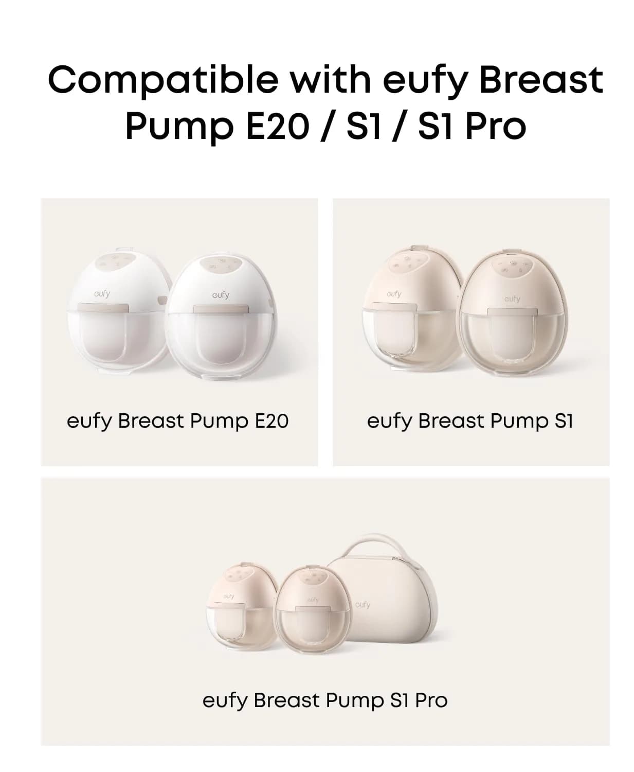 eufy Security S1 Pro/S1 Wearable Breast Pump Flange - 24mm (2-Pack) - view 3