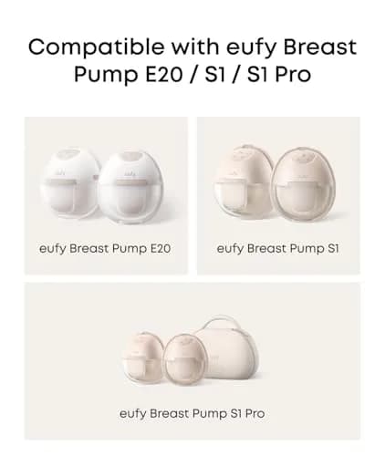 eufy Security 24mm Flange (2-Pack) | BPA-Free Silicone for Wearable Breast Pump E20/S1/S1 Pro thumbnail 3