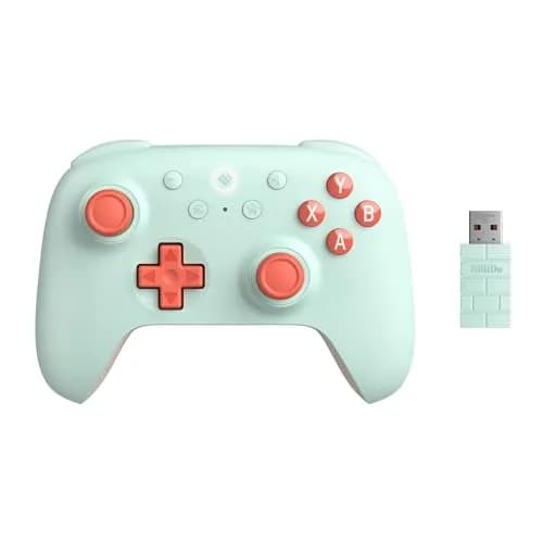 8Bitdo Ultimate 2C Wireless Controller for PC & Android, Hall Effect Joysticks, 1000 Hz Polling Rate, Mint thumbnail 1