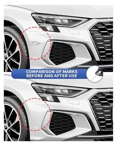 PARTS4EV LS9R/2Y Glacier White Metallic Touch Up Paint 0.41 Fl Oz | Compatible with Audi Exact Match Chips thumbnail 3