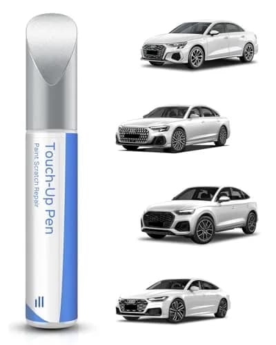PARTS4EV LY9C Ibis White Touch Up Paint for Audi | Precise Match & Durable Finish (70-120 chars) thumbnail 1