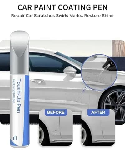 PARTS4EV LY9C Ibis White Touch Up Paint for Audi | Precise Match & Durable Finish (70-120 chars) thumbnail 2