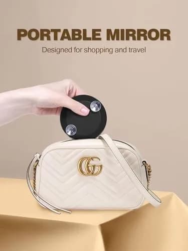 Macaki 40x Magnifying Mirror Suction Cup | Powerful 3.5 in, Black for Precise Makeup thumbnail 7