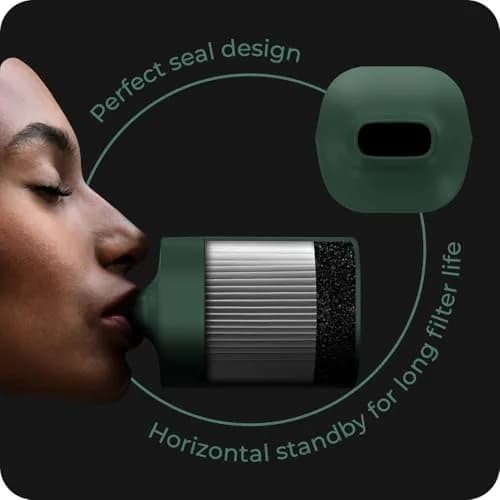 vonSploof Personal Air Filter Case & Recyclable Filter | 500+ Uses, Odorless Air, Eco-Friendly thumbnail 7