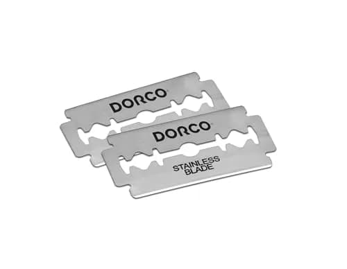 DORCO Razor Blades 100 Count | Premium Stainless Steel Double Edge Blades for Men thumbnail 3