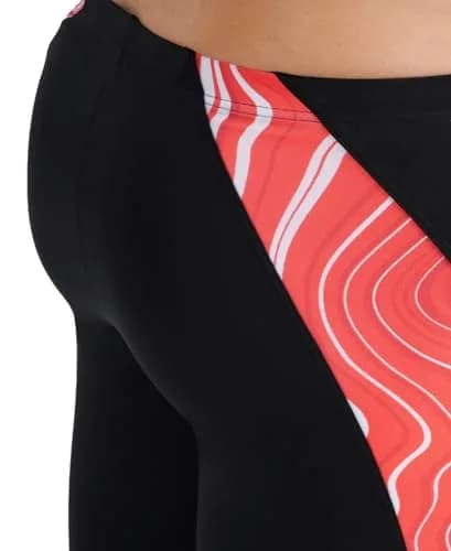 ARENA Performance Men's Marbled Swim Jammer MaxLife Athletic Practice Knee-Length Swimsuit Short, US Size 40 thumbnail 4