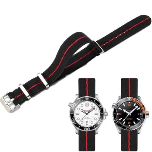 Niziruoup Nylon Elastic Watch Strap Military Parachute Style 20mm | Waterproof, Breathable & Durable thumbnail 1