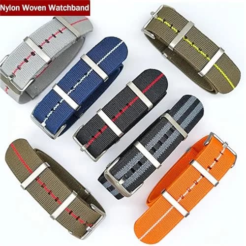 Niziruoup Nylon Elastic Watch Strap Military Parachute Style 20mm | Waterproof, Breathable & Durable thumbnail 5