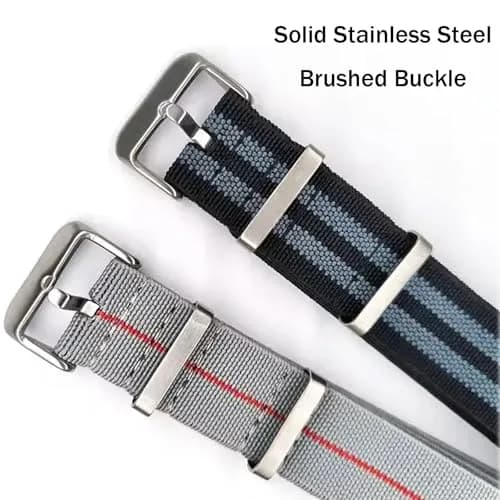 Niziruoup Nylon Elastic Watch Strap Military Parachute Style 20mm | Waterproof, Breathable & Durable thumbnail 3