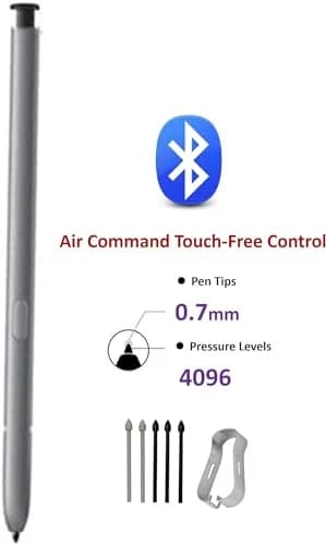 YJSK S Pen Replacement for Samsung Galaxy S22 Ultra 5G Stylus Pen 0.7mm Tip | 4096 Pressure Sensor thumbnail 2