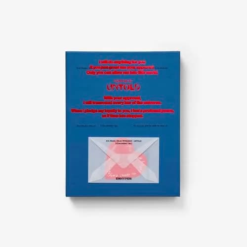 ENHYPEN ROMANCE : UNTOLD 2nd Full Album Standard CONCESSIO Ver. | 92-Page Photobook & CD Set thumbnail 1