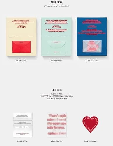 ENHYPEN ROMANCE : UNTOLD 2nd Full Album Standard CONCESSIO Ver. | 92-Page Photobook & CD Set thumbnail 2