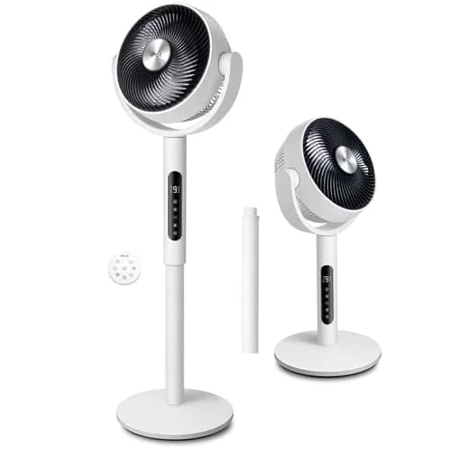 Levoit Pedestal Air Circulator Fan 43.7 x 12.5 x 14.5 in | 908 CFM, 22 ft/s, Quiet Sleep Mode thumbnail 1