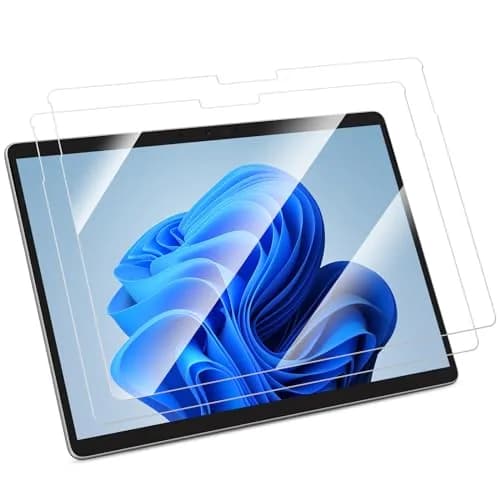FINTIE 2 Pack Screen Protector for 13 Inch Surface Pro 12th/11/10/9/8/X | 9H Tempered Glass, HD Clear, Oleophobic Coating thumbnail 1