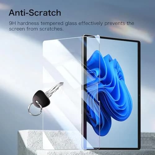 FINTIE 2 Pack Screen Protector for 13 Inch Surface Pro 12th/11/10/9/8/X | 9H Tempered Glass, HD Clear, Oleophobic Coating thumbnail 7