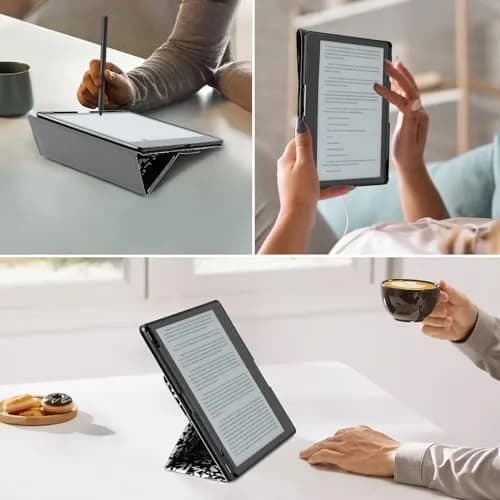 CoBak Stand Case for Kindle Scribe 10.2 Inch (25.9 cm) | Premium Folio Leather Cover with Pen Holder, Auto Sleep/Wake thumbnail 7