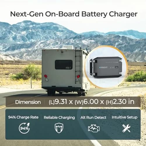 Renogy 40A DC-DC Battery Charger 12V Multi-Stage | Lithium/AGM/Gel Safe & Smart (70-120 chars) thumbnail 6