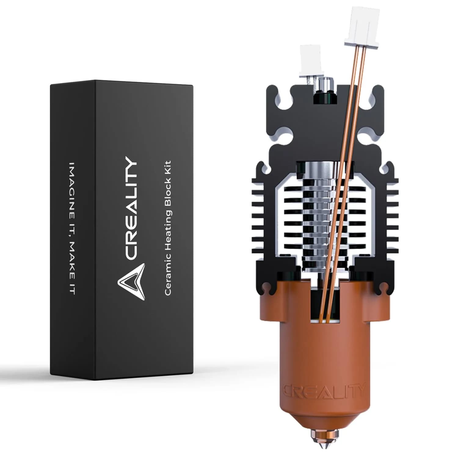 Creality Ender 3 V3 SE/KE Hotend Kit Supports 300°C High Temp, Quick-swap Nozzle, Ceramic Heating Block, for Ender 3 V3 SE KE | High-Speed 600mm/s — For Ender 3V3 SE/KE