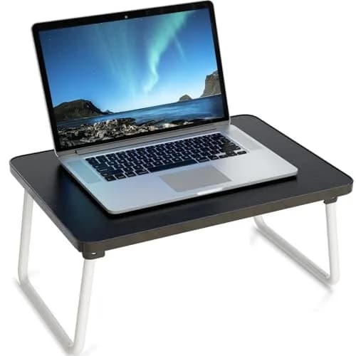 Youpehom Foldable Laptop Tray Bed Couch Desk | Portable, Lightweight & Durable thumbnail 1