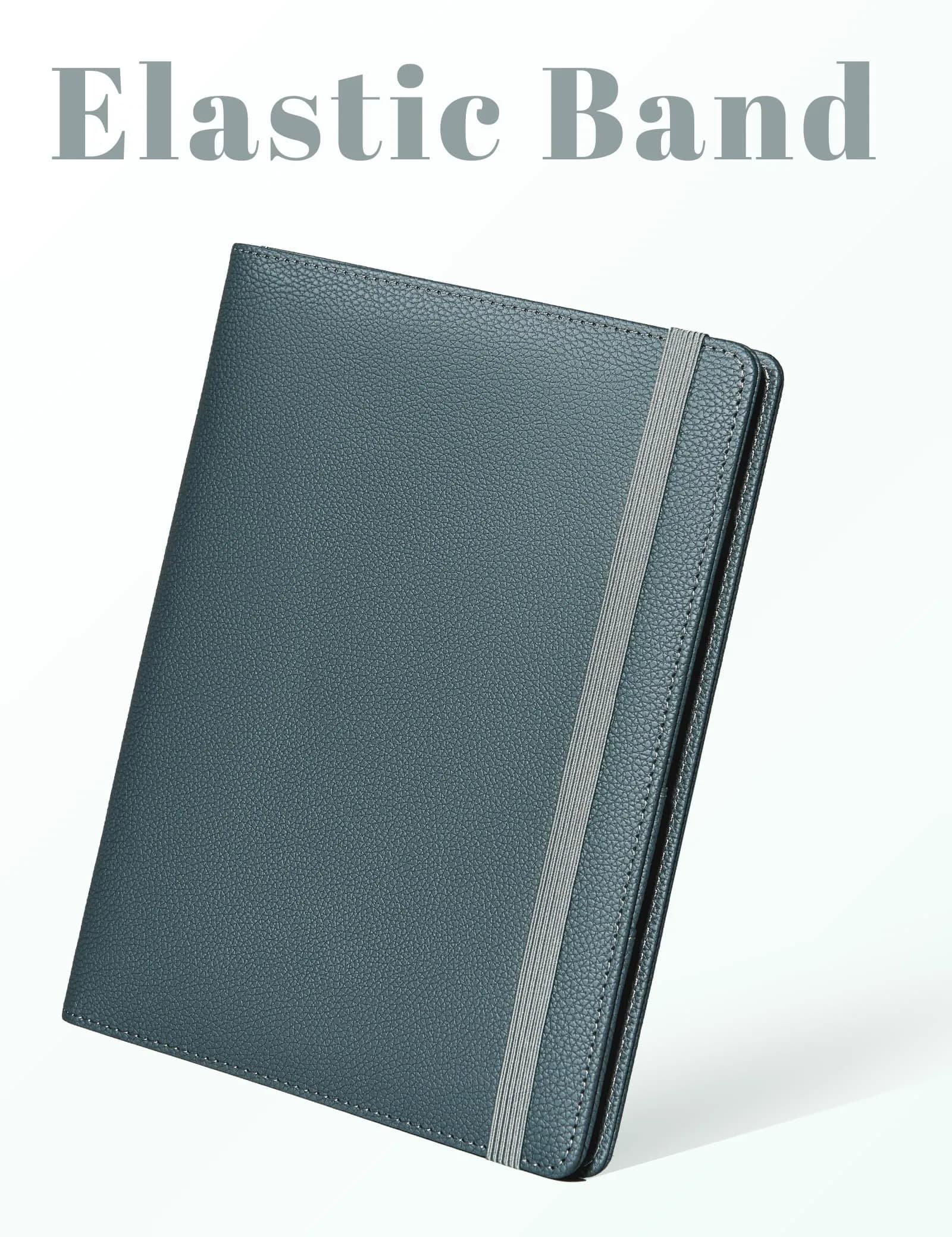 Mymazn Junior A5 Padfolio Grey Green | Fits 5x8 Inch Writing Pads, 7.4 x 9.3 Inches - view 5