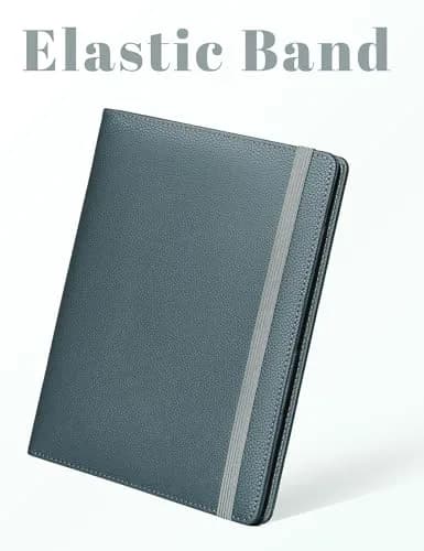 Mymazn Junior A5 Padfolio Grey Green | Fits 5x8 Inch Writing Pads, 7.4 x 9.3 Inches thumbnail 5