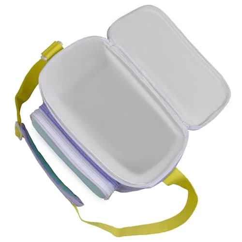 Igloo Lilac Breeze Retro Square Lunch Bag | Insulated, Holds 9 Cans, Stylish & Portable (70-120c) thumbnail 7