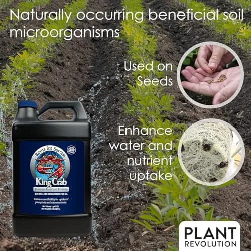 Plant Success King Crab Compost Tea 32 oz | Organic Soil Conditioner & Root Booster for Roses, Tomatoes & Houseplants thumbnail 3