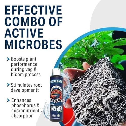 Plant Success King Crab Compost Tea Root Booster 100ml | Organic Soil Conditioner & Microbe Rejuvenator thumbnail 4