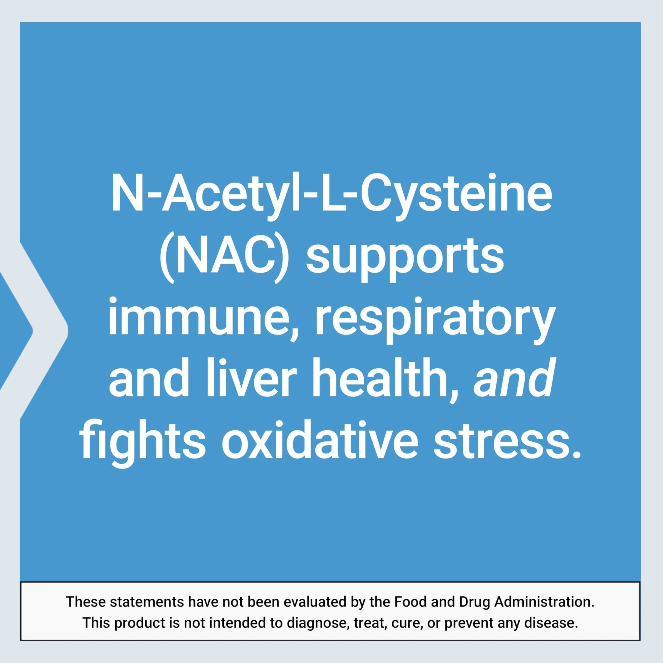 Life Extension N-Acetyl-L-Cysteine (NAC) 600 mg Capsules | Immune, Liver & Respiratory Support - view 5