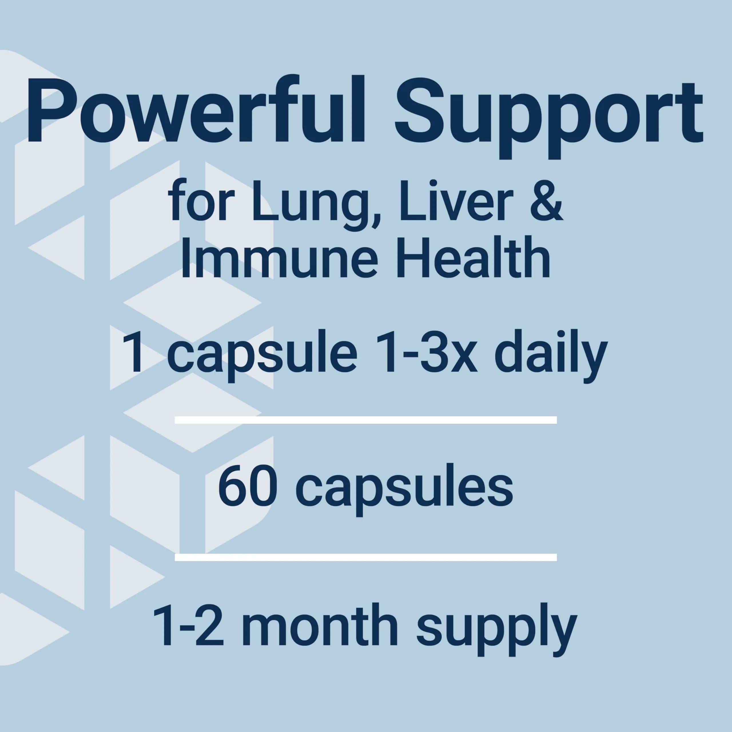 Life Extension N-Acetyl-L-Cysteine (NAC) 600 mg Capsules | Immune, Liver & Respiratory Support - view 4