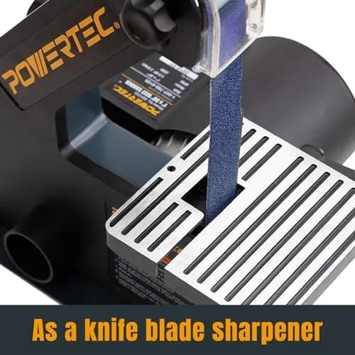 POWERTEC 1x30 Sanding Belts 100 Grit Zirconia | Heavy Duty, Long-Lasting Abrasive for Wood & Metal thumbnail 6