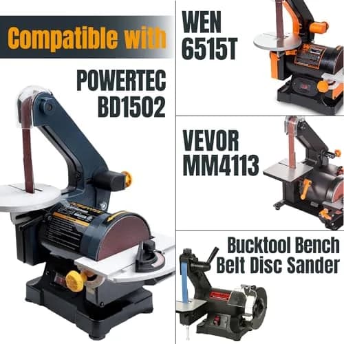POWERTEC 1x30 Sanding Belts 100 Grit Zirconia | Heavy Duty, Long-Lasting Abrasive for Wood & Metal thumbnail 8
