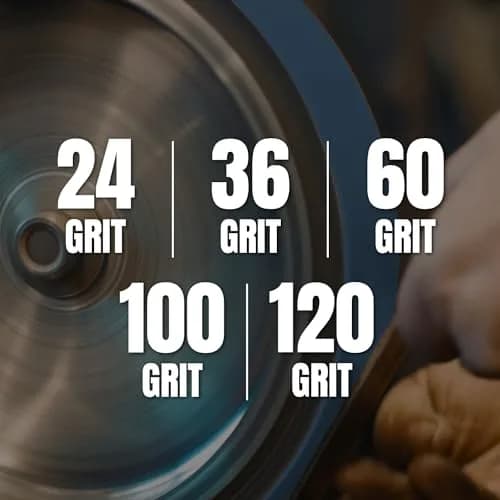 POWERTEC 1x30 Sanding Belts 100 Grit Zirconia | Heavy Duty, Long-Lasting Abrasive for Wood & Metal thumbnail 3
