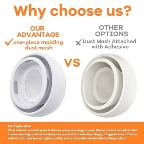VUBOJO Replacement Ear Tips for AirPods Pro 2nd/1st Gen (S/M/L) | Noise Reduction & Dust Guard thumbnail 4