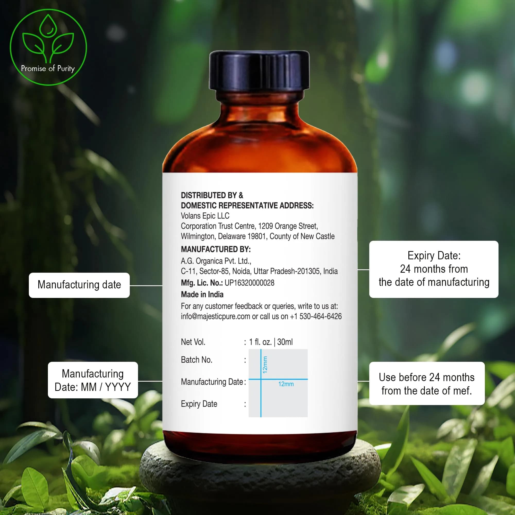 Majestic Pure Tea Tree Essential Oil 3.4 Fl Oz (100ml) | 100% Pure, Natural, Premium Grade - view 6