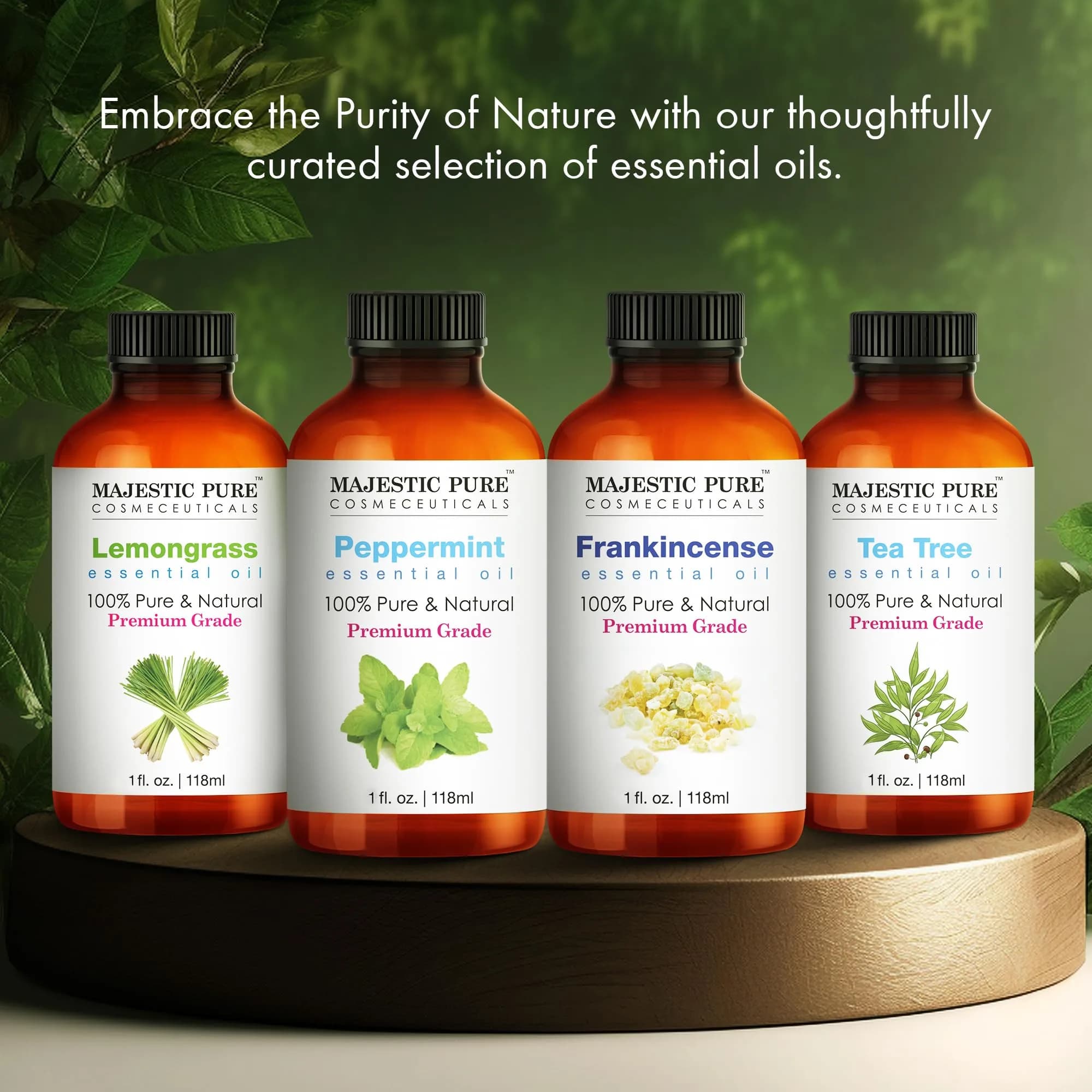 Majestic Pure Tea Tree Essential Oil 3.4 Fl Oz (100ml) | 100% Pure, Natural, Premium Grade - view 7